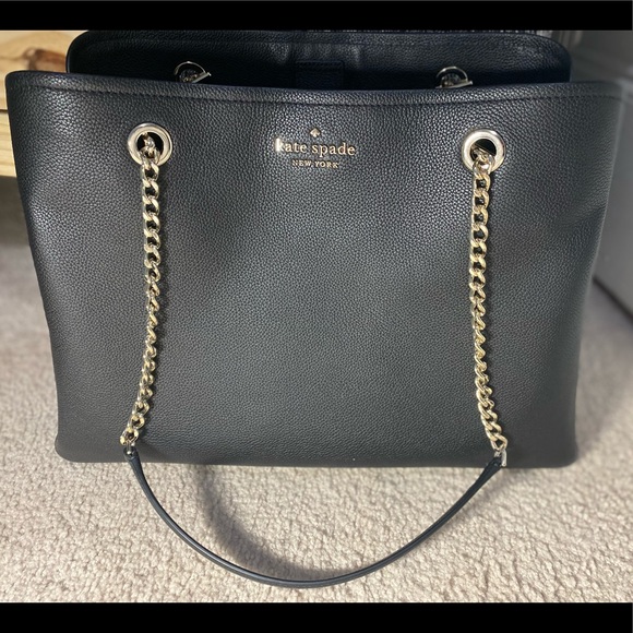Kate Spade Large Black Tote Bag - Picture 2 of 7